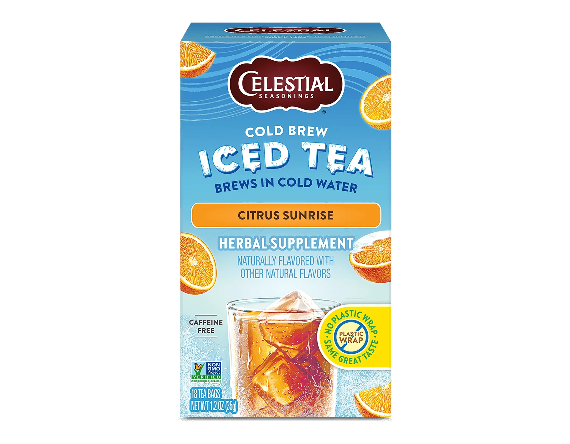 Cold Brew Iced Tea, Citrus Sunrise