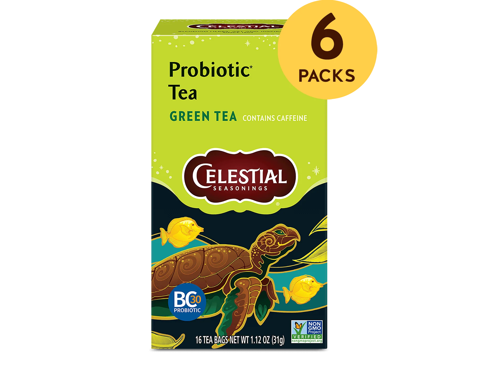 Authentic Green + Probiotics Green Tea - Image 2
