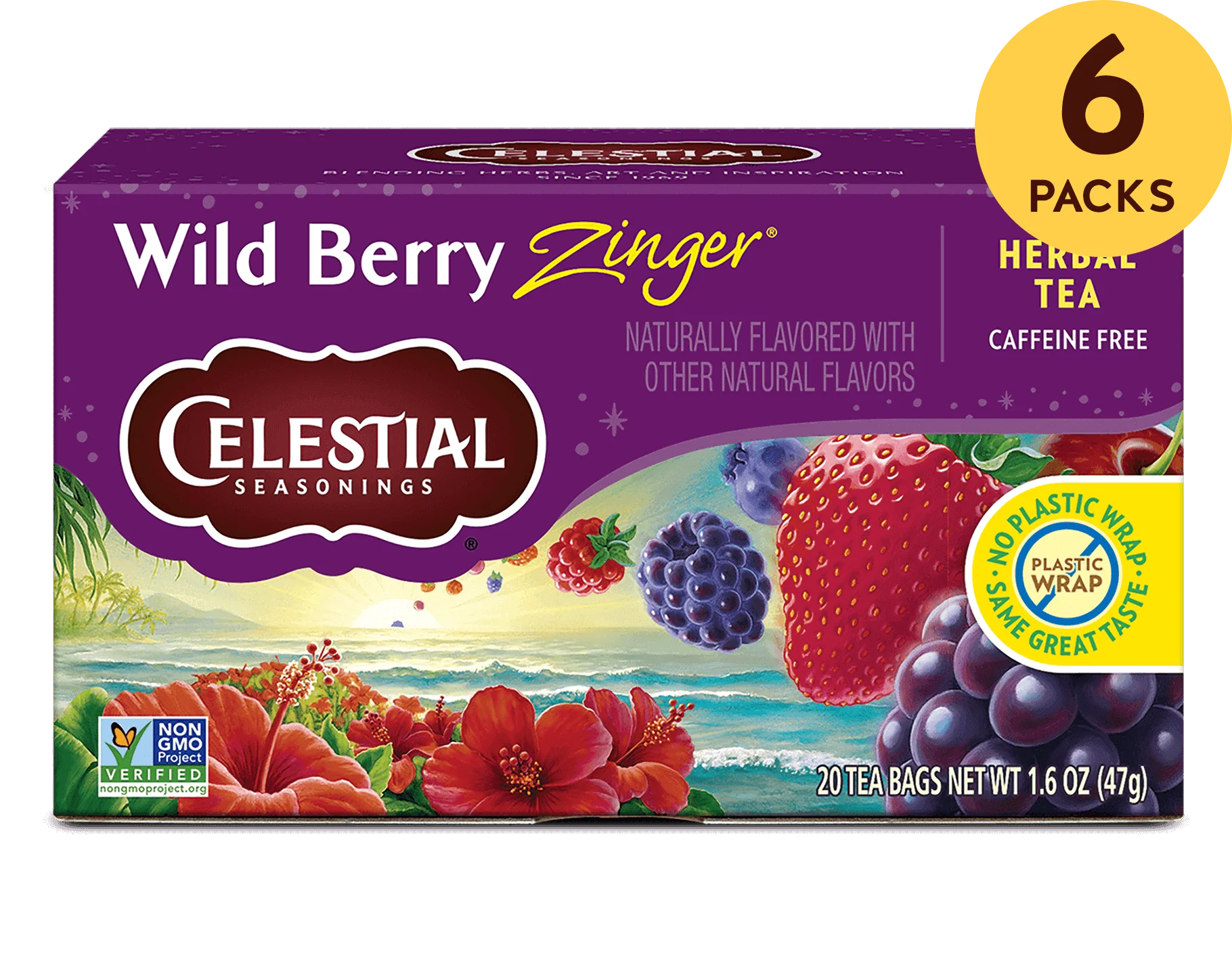 Wild Berry Zinger Herbal Tea - Image 2
